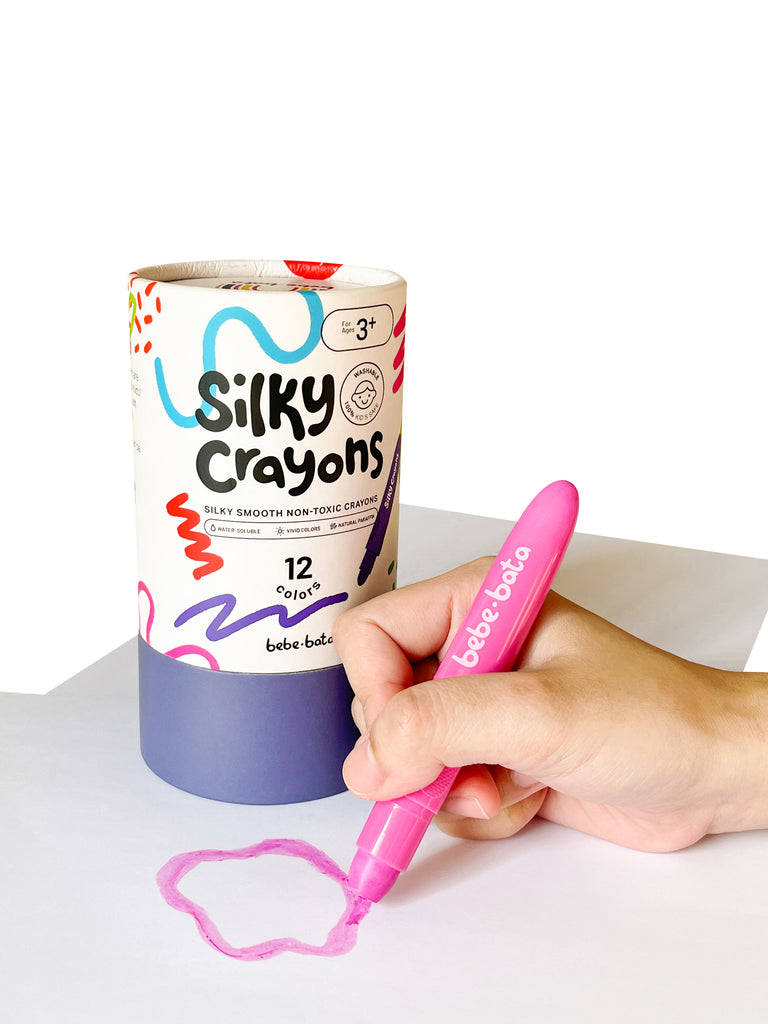 Tookyland Washable Silky Crayons 12s – Baby Kid Mama