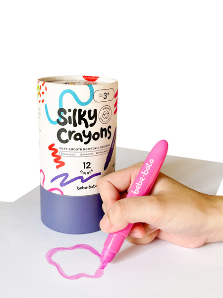 BebeBata-Silky Washable Crayons