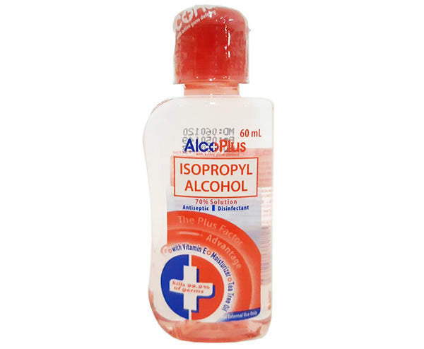 Alcoplus Isopropyl Alcohol 70% 60ml
