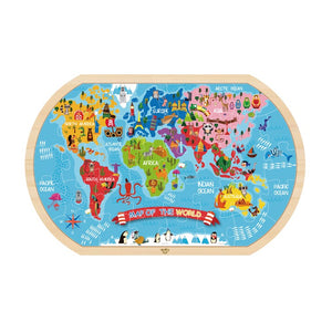 Tooky Toy World Map