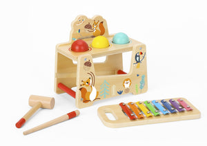Tooky Toy Wooden Pound and Tap Bench