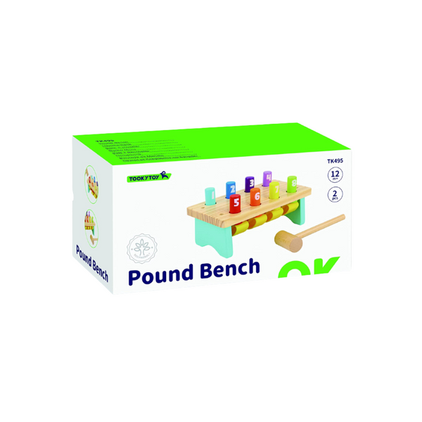 Tooky Toy Pound Bench (New Packaging)