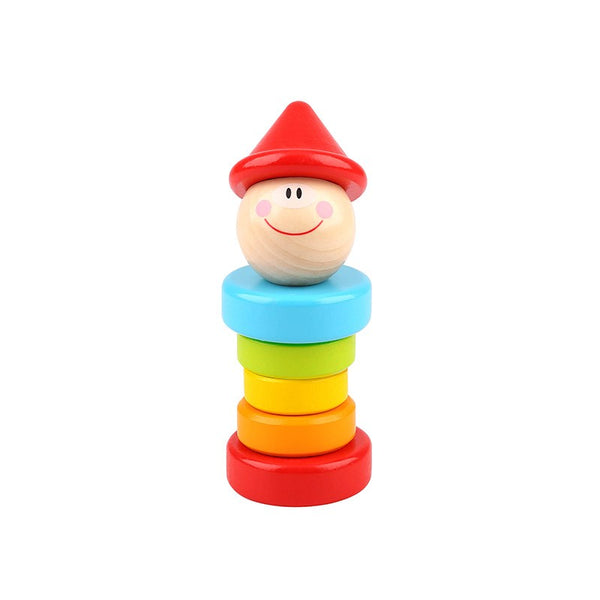 Tooky Toy Clown Rattle
