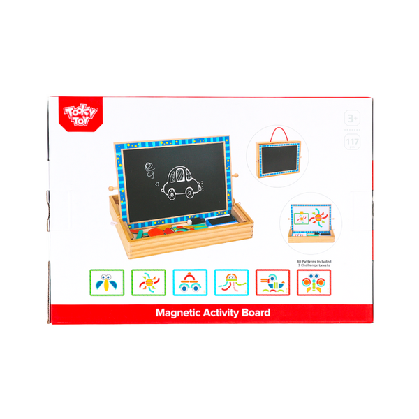 Tooky Toy Magnetic Activity Board Puzzle - Shape