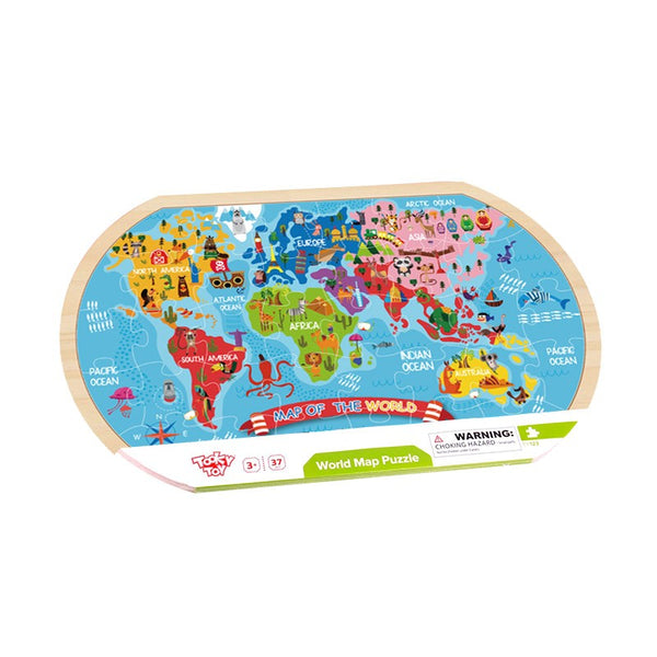 Tooky Toy World Map