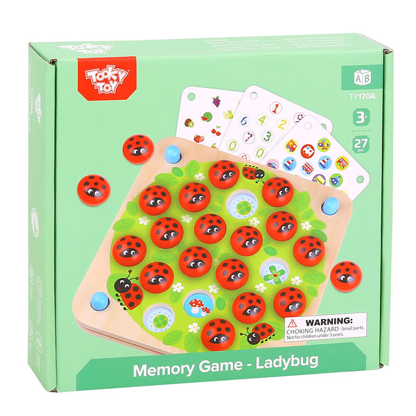 Tooky Toy Memory Game Lady Bug