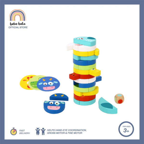 Tooky Toy Stacking Game Animals