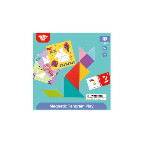 Tooky Toy Magnetic Tangram Play