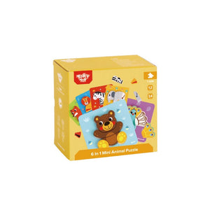 Tooky Toy 6in1 Mini Puzzle
