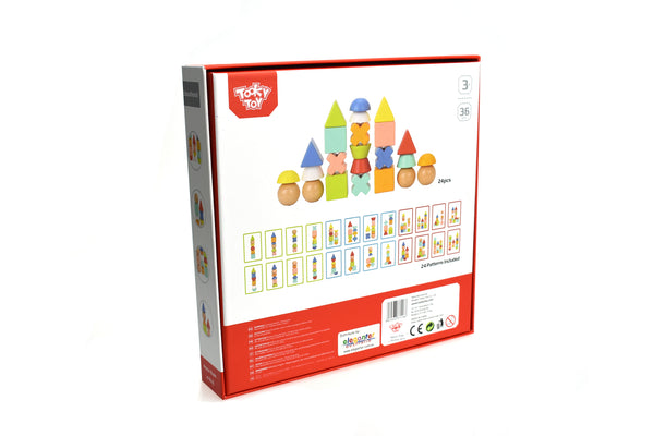 Tooky Toy Traditional Stacking Game