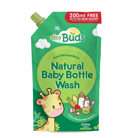 Tiny Buds Natural Bottle Wash Refill