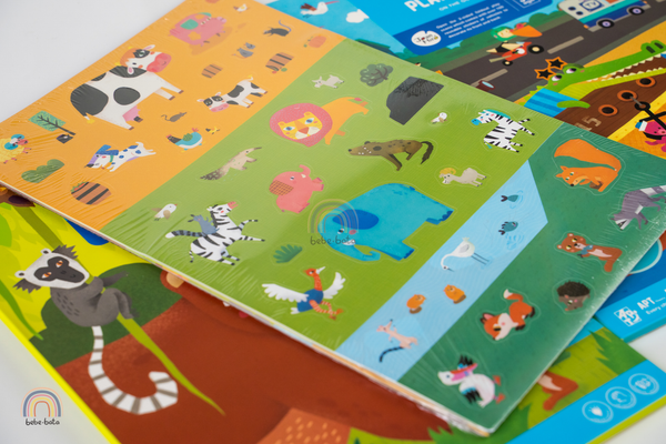 Joan Miro Reusable Sticker Play Set