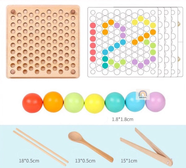Montessori Color Sorting Marble