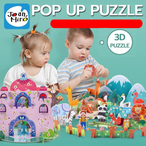 Joan Miro 3D Pop Up Puzzle