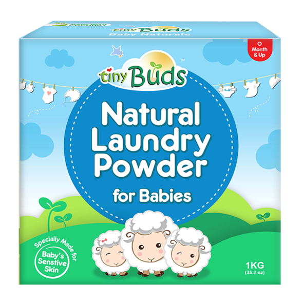 Tiny Buds Natural Laundry Powder Box
