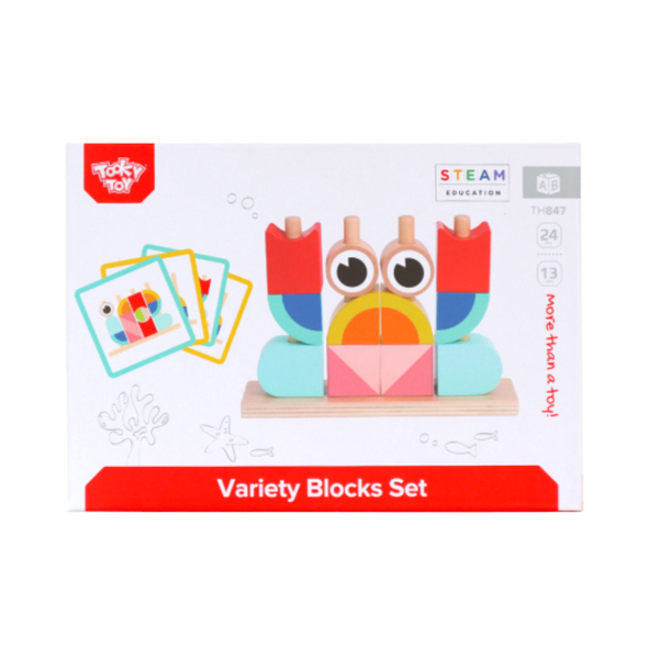 Tooky Toy Variety Blocks Set