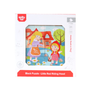 Tooky Toy Block Puzzle - Little Red Riding Hood