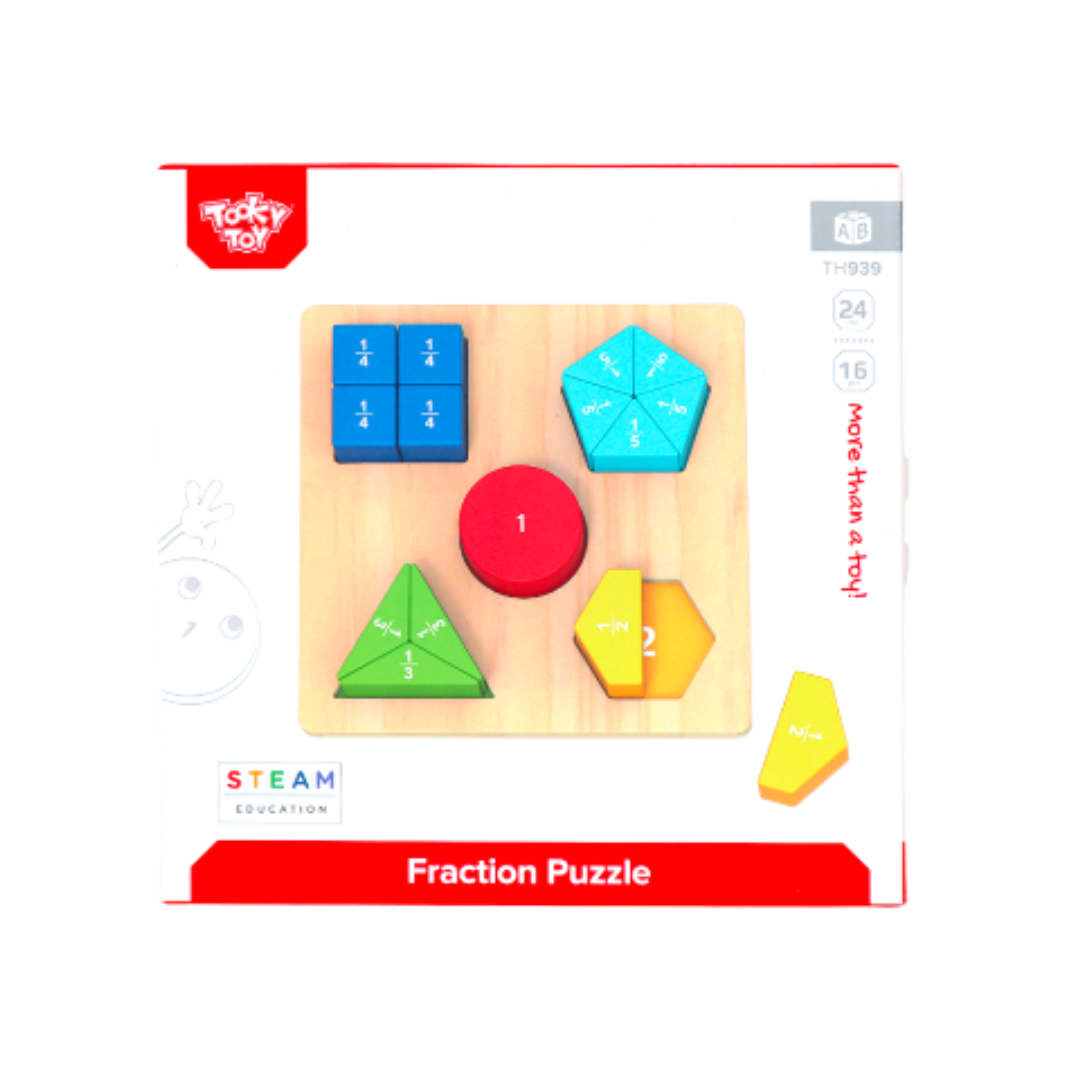 Tooky Toy Fraction Puzzle