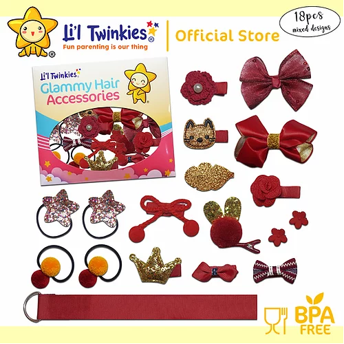 Li'l Twinkies Glammy Hair Accessories 18-in-1